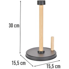 Seowood Ahşap Saplı Havluluk 15,5 cm Genişlik