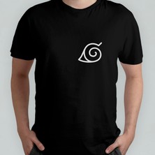 Pixxa Naruto %100 Pamuklu Bisiklet Yaka T-Shirt Model - 6
