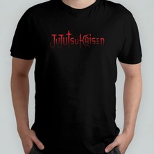 Pixxa Jujutsu Kaisen %100 Pamuklu Bisiklet Yaka T-Shirt Model - 2