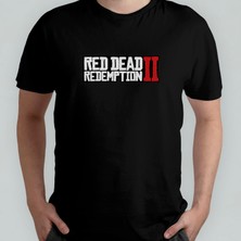 Pixxa Red Dead Redemption %100 Pamuklu Bisiklet Yaka T-Shirt Model - 1