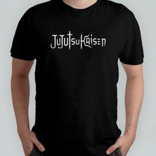 Pixxa Jujutsu Kaisen %100 Pamuklu Bisiklet Yaka T-Shirt Model - 3