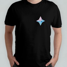 Pixxa Genshin Impact %100 Pamuklu Bisiklet Yaka T-Shirt Model - 3