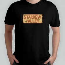 Pixxa Stardew Valley %100 Pamuklu Bisiklet Yaka T-Shirt Model - 4