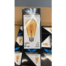 Zmc Elektrik 4 Watt Rustik Led Ampul