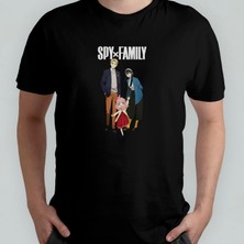 Pixxa Spy x Family %100 Pamuklu Bisiklet Yaka T-Shirt Model - 3