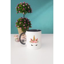 Hedizu Unicorn Kupa Bardak Siyah