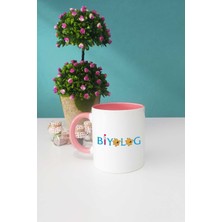 Hedizu Biyolog Kupa Bardak Pembe