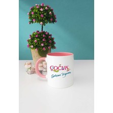 Çocuk Gelişimi Uzmanı Kupa Bardak Pembe