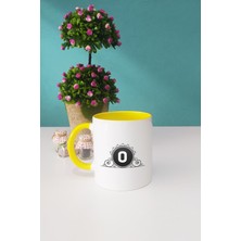 Hedizu O Harfli Kupa Bardak Sarı