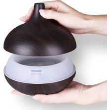 Airstorr Aroma Difüzörü Ultrasonik Hava Nemlendirici 150 Ml, 24 Saat Zamanlayıcı, 7 LED Renk, Aroma Terapi Fonksiyonu, Sessiz,