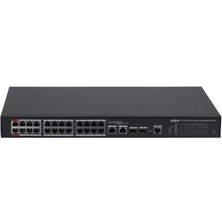 Dahua PFS4226-24GT2GF-360-V2 24 Port Poe Gigabit 360WATT Yönetilebilir