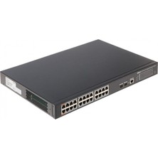 Dahua PFS4226-24GT2GF-360-V2 24 Port Poe Gigabit 360WATT Yönetilebilir