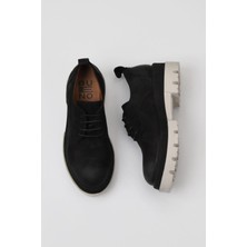 Bueno Shoes Siyah Nubuk Kadın Günlük Ayakkabı