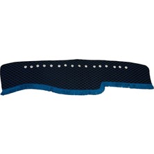 Kedi Oto Isuzu Npr Torpido Üstü Koruyucu 2010-2018 Nakışlı Desen Siyah