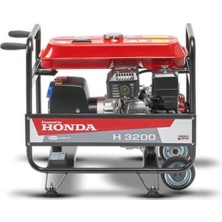 Honda H 3200 M Benzinli Ipli Monofaze Jeneratör 3,2 Kva