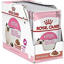 Royal Canin Kitten Kedi Yaş Mama, 12 x 85 gr