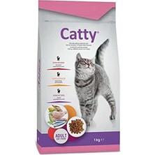 Catty Tavuklu Yetişkin Kedi Maması 1 kg