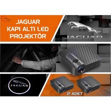 Ototime Jaguar Araçları Için Kapı Altı Logo 7 LED Projektör (2 Adet)