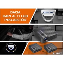 Ototime Dacia  Araçları Için Kapı Altı Logo 7 LED Projektör (2 Adet)