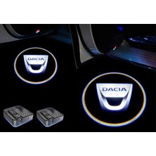 Ototime Dacia  Araçları Için Kapı Altı Logo 7 LED Projektör (2 Adet)