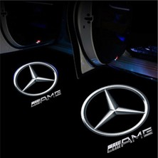 Ototime Amg  Araçları Için Kapı Altı Logo 7 LED Projektör (2 Adet)