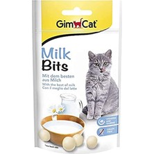 Gimcat Milkbits Sütlü Kedi Ödül Tableti, 40 G