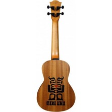 Lag Glu TKU110C Tiki Slim Concert Ukulele