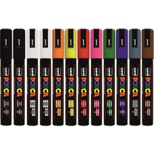 Uni Posca Marker Pc-3m 12'li Set