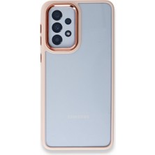 FitCase A53 Kılıf Luna Lens Kamera Çerçeveli Silikon Kapak