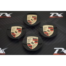 DK Tuning Porsche  Jant Göbeği Kapak Seti 65MM