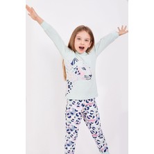 RolyPoly Roly Poly 2960 Leopard Kız Çocuk Uzun Kol Pijama Takım