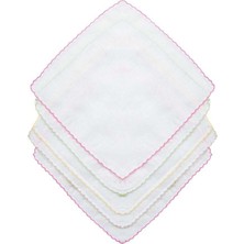 Sevi Bebe Mermerşahi Bebek Mendili (10 Adet) Art-94 Pembe