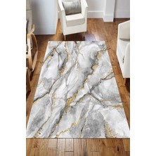 Napoli Home Dijital Kaymaz Taban Yıkanabilir Salon Halısı Mutfak Halısı Koridor Halısı Yolluk ND-HS-313