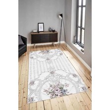 Napoli Home Dijital Baskılı Yıkanabilir Kaymaz Modern Renkli Salon Halısı Mutfak Halısı Yolluk ND-HY-811