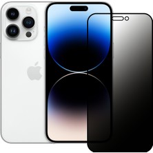 Bufalo iPhone 14 Pro Max Hayalet Privacy Gizli Cam Ekran Koruyucu Siyah