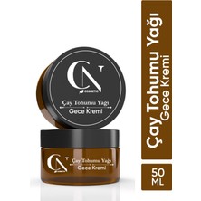 Neşe Çay Çay Tohumu Yağlı Gece Kremi Cildi Onarır ve Yeniler Anti-Aging 50 ml