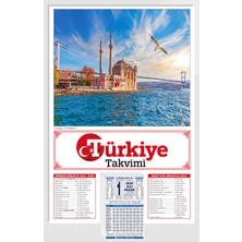 Türkiye Gazetesi Yayınları 2023 Türkiye Takvimi, Duvar Takvimi, Namaz Vakti, (2023 YILI TAKVİMİDİR!)