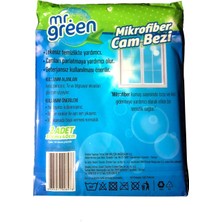 Mr.green Mikrofiber Cam Bezi 30X40 cm 2 Adet