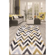 Napoli Home Dijital Kaymaz Taban Yıkanabilir Modern Renkli Salon Halısı Mutfak Halısı Yolluk ND-HT-160