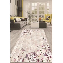 Napoli Home Dijital Kaymaz Taban Yıkanabilir Modern Renkli Salon Halısı Mutfak Halısı Yolluk ND-HT-299