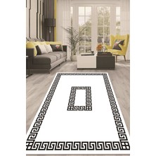 Napoli Home Dijital Kaymaz Taban Yıkanabilir Modern Renkli Salon Halısı Mutfak Halısı Yolluk ND-HT-595