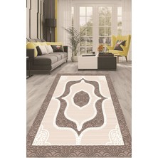 Napoli Home Dijital Kaymaz Taban Yıkanabilir Modern Renkli Salon Halısı Mutfak Halısı Yolluk ND-HT-1446