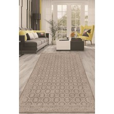 Napoli Home Dijital Kaymaz Taban Yıkanabilir Modern Renkli Salon Halısı Mutfak Halısı Yolluk ND-HT-405