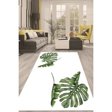 Napoli Home Dijital Kaymaz Taban Yıkanabilir Modern Renkli Salon Halısı Mutfak Halısı Yolluk ND-HT-852