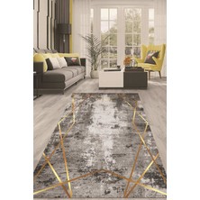 Napoli Home Dijital Kaymaz Taban Yıkanabilir Modern Renkli Salon Halısı Mutfak Halısı Yolluk ND-HT-694
