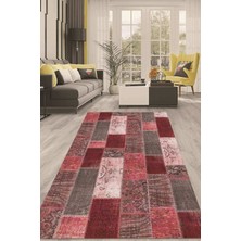 Napoli Home Dijital Kaymaz Taban Yıkanabilir Modern Renkli Salon Halısı Mutfak Halısı Yolluk ND-HT-980