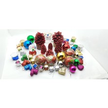 Be Beauty Yılbaşı, Yeni Yıl Noel Ağacı, Tam Set Parti Süsleme Malzemeleri Model 20