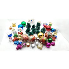 Be Beauty Yılbaşı, Yeni Yıl Noel Ağacı, Tam Set Parti Süsleme Malzemeleri Model 30