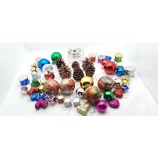 Be Beauty Yılbaşı, Yeni Yıl Noel Ağacı, Tam Set Parti Süsleme Malzemeleri Model 28