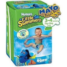 Huggies Little Swimmers Mayo Bebek Bezi 3-4 Numara